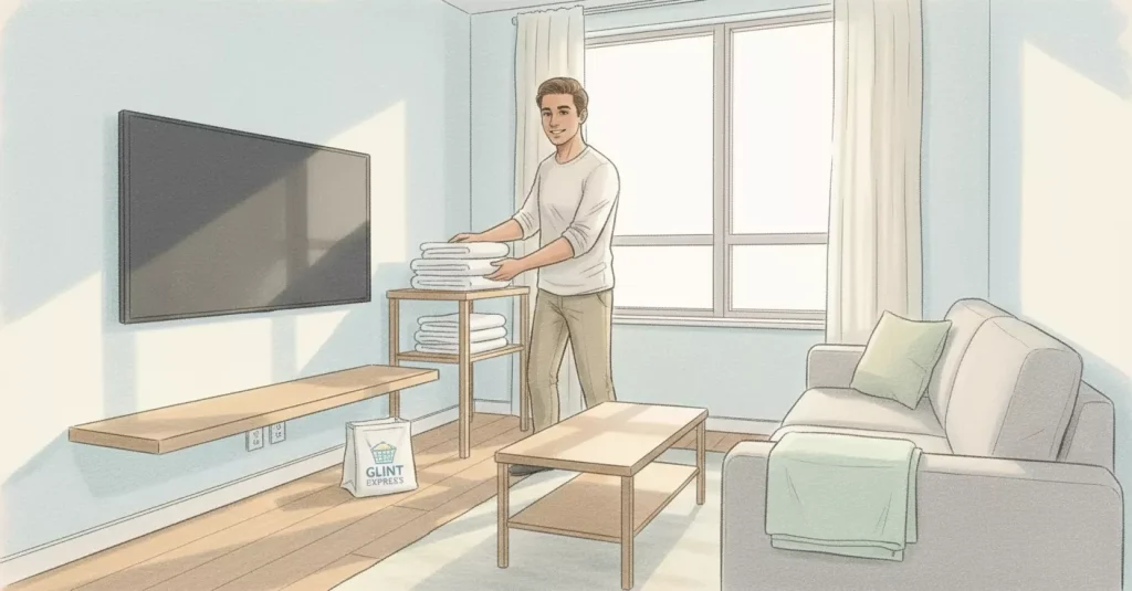 Airbnb Laundry Service in North Finchley | Glint Express Laundry & Dry Cleaning