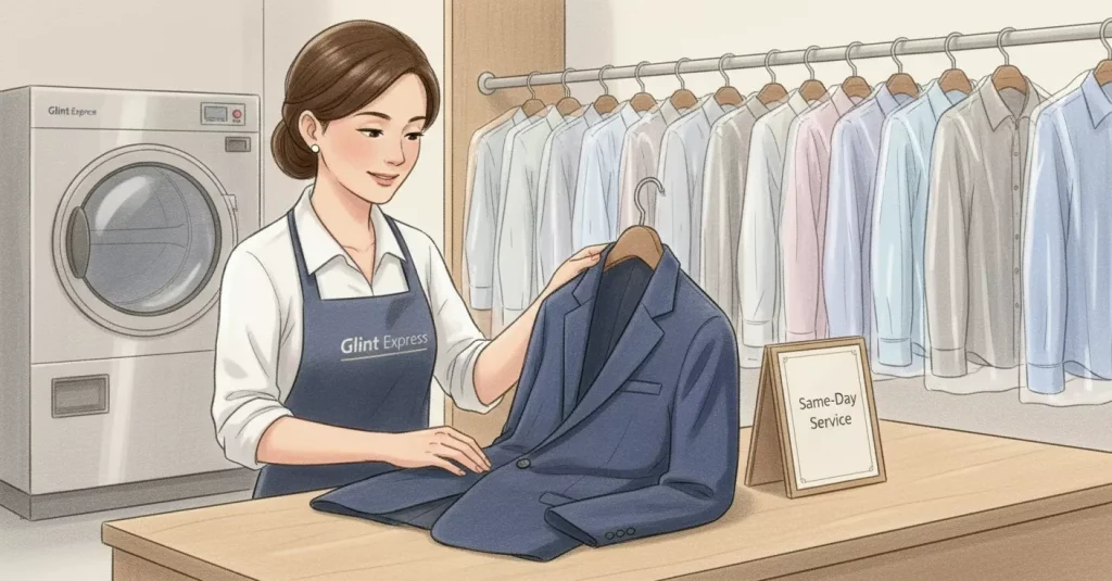 Same-Day Dry Cleaning in Notting Hill | Glint Express Laundry & Dry Cleaning