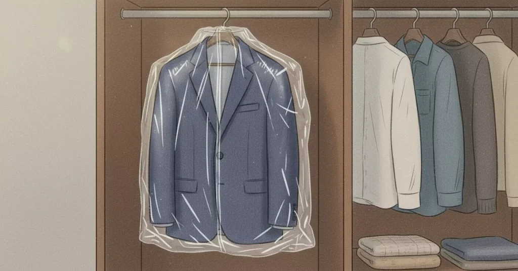 How to Store a Suit Properly: Why Plastic Covers Are Secretly Ruining Your Expensive Suits | Glint Express Laundry & Dry Cleaning