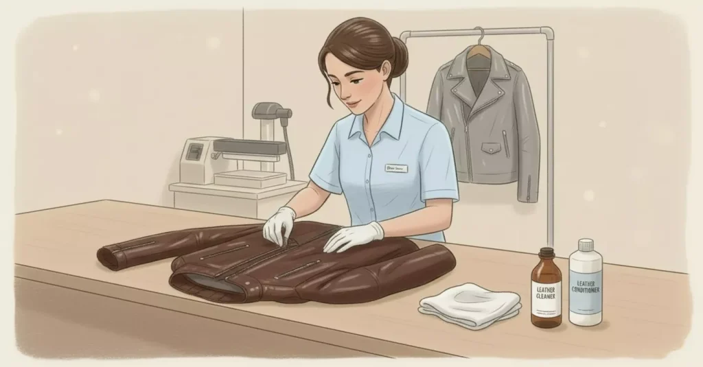 How to Clean a Leather Jacket Properly (Without Ruining It Forever) | Glint Express Laundry & Dry Cleaning