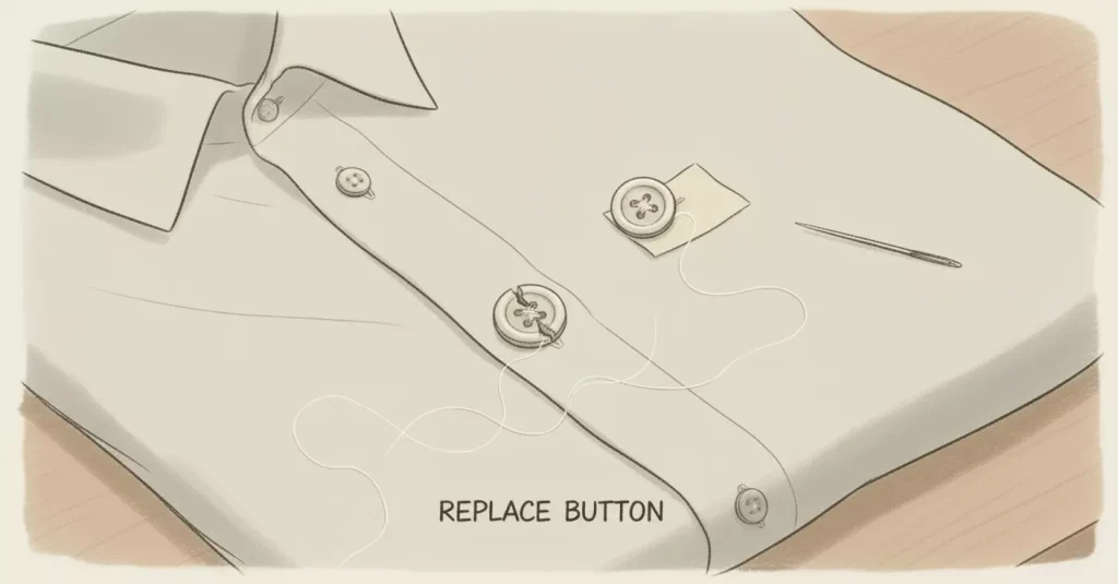 How to Fix Loose or Broken Buttons (Before They Fall Off Forever) | Glint Express Laundry & Dry Cleaning