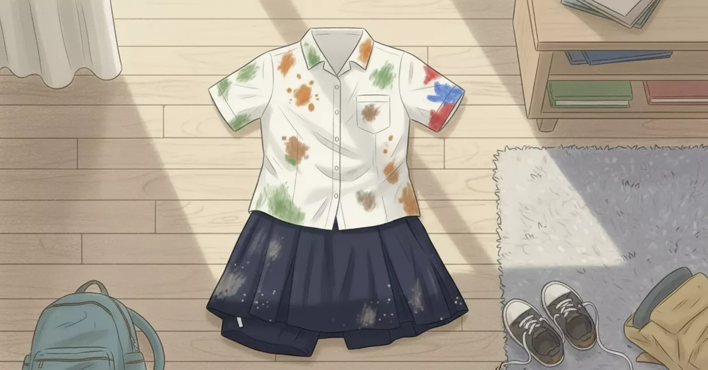 How to Get Stains Out of School Uniforms (The Real Parent's Guide) | Glint Express Laundry & Dry Cleaning