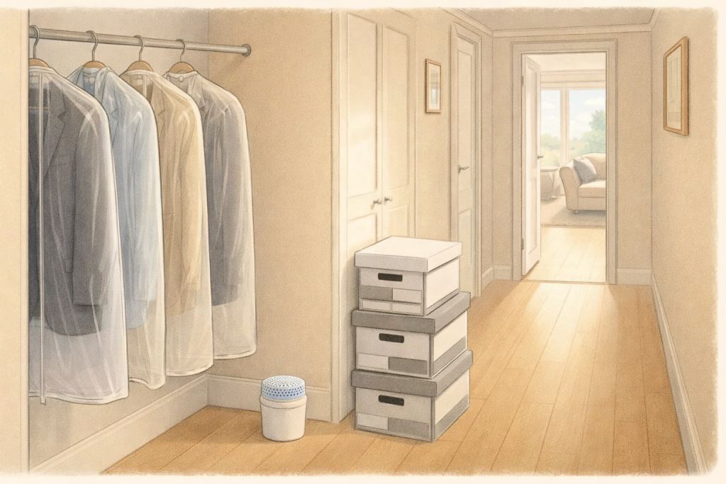 Store Clothes Storage: London Flat Checklist