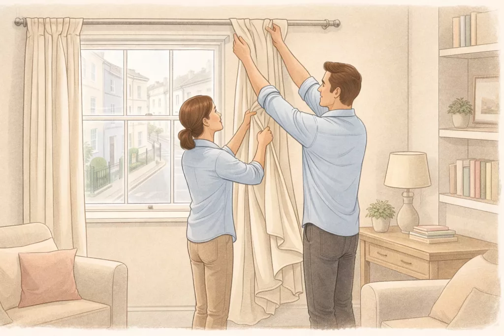 Curtain cleaning Notting Hill, drop-off and done | Glint Express Laundry & Dry Cleaning