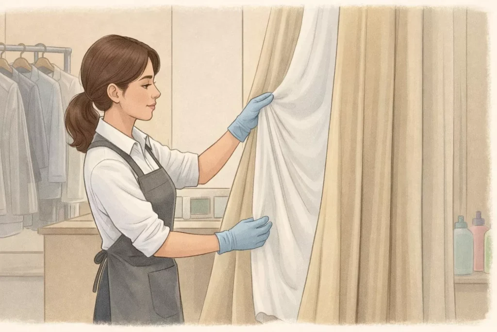 Curtain cleaning Notting Hill, drop-off and done | Glint Express Laundry & Dry Cleaning