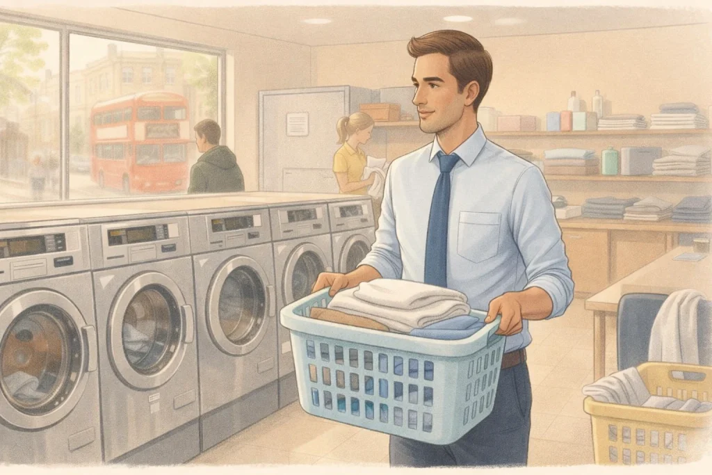 Laundrette prices London: North Finchley vs Notting Hill