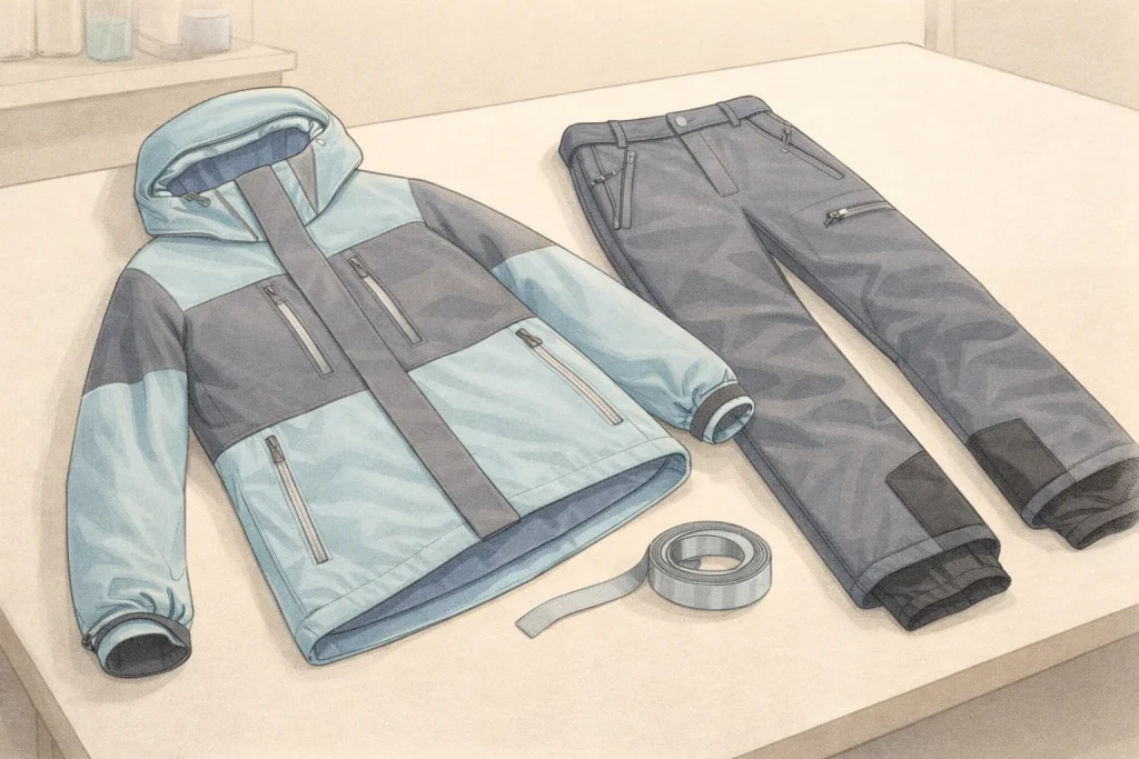 Ski trouser alterations and cleaning in London